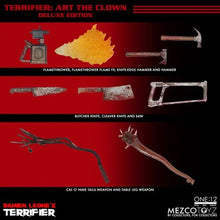 Load image into Gallery viewer, Terrifier Art the Clown Deluxe One:12 Collective Action Figure

