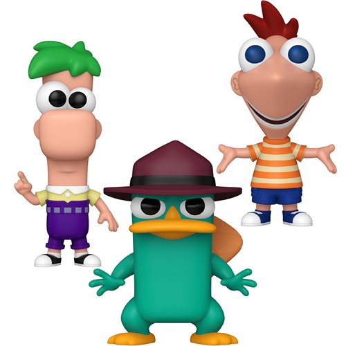 Phineas and Ferb Funko Pop Vinyl Figures