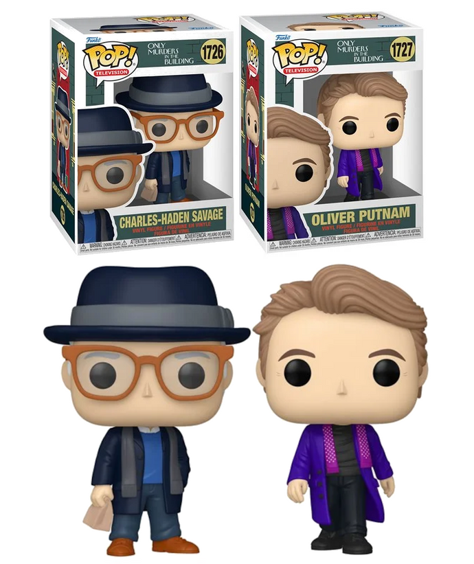 Only Murders in the Building Funko Pop Vinyl Figures