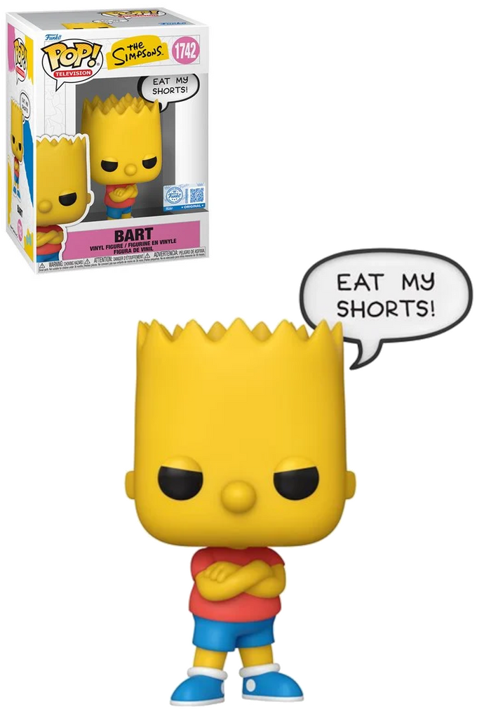 The Simpsons Bart (Pop! Saying) Funko Pop Vinyl Figure #1742 - Specialty