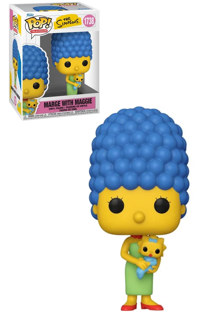 The Simpsons Marge with Maggie (Wave 11) Funko Pop Vinyl Figure #1738