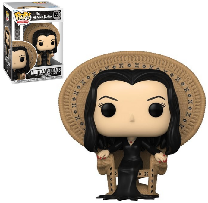 The Addams Family Morticia Addams in Chair Deluxe Funko Pop Vinyl Figure #1550