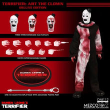Load image into Gallery viewer, Terrifier Art the Clown Deluxe One:12 Collective Action Figure
