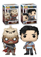 Load image into Gallery viewer, Army of Darkness Ash / Evil Ash Funko Pop Vinyl Figures
