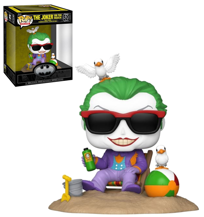 Batman 85th Anniversary The Joker on the Beach Deluxe Funko Pop Vinyl Figure #520