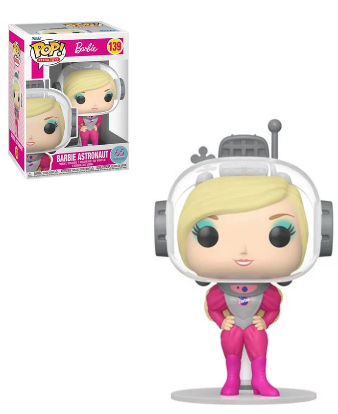 Barbie 65th Anniversary Barbie Astronaut Funko Pop Vinyl Figure #139