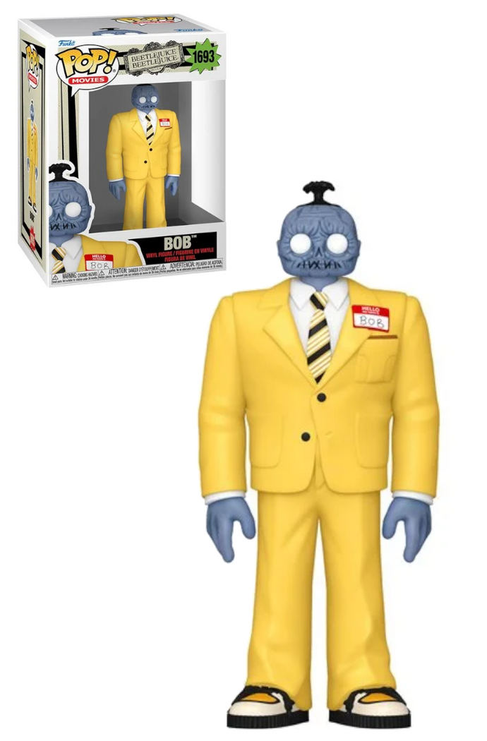 Beetlejuice 2 Bob Yellow Suit Funko Pop Vinyl Figure #1693