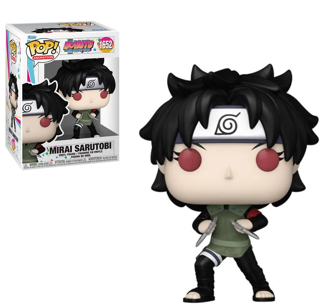 Boruto: Naruto Next Generations Mirai Sarutobi Funko Pop Vinyl Figure – Boobtube Collectibles