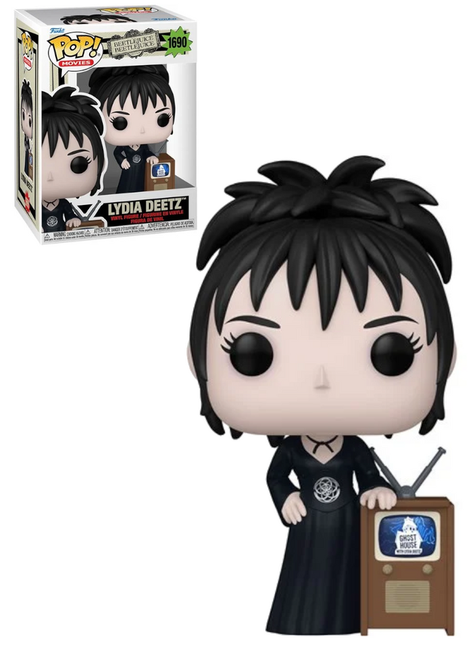 Beetlejuice 2 Lydia Deetz with TV Funko Pop Vinyl Figure #1690