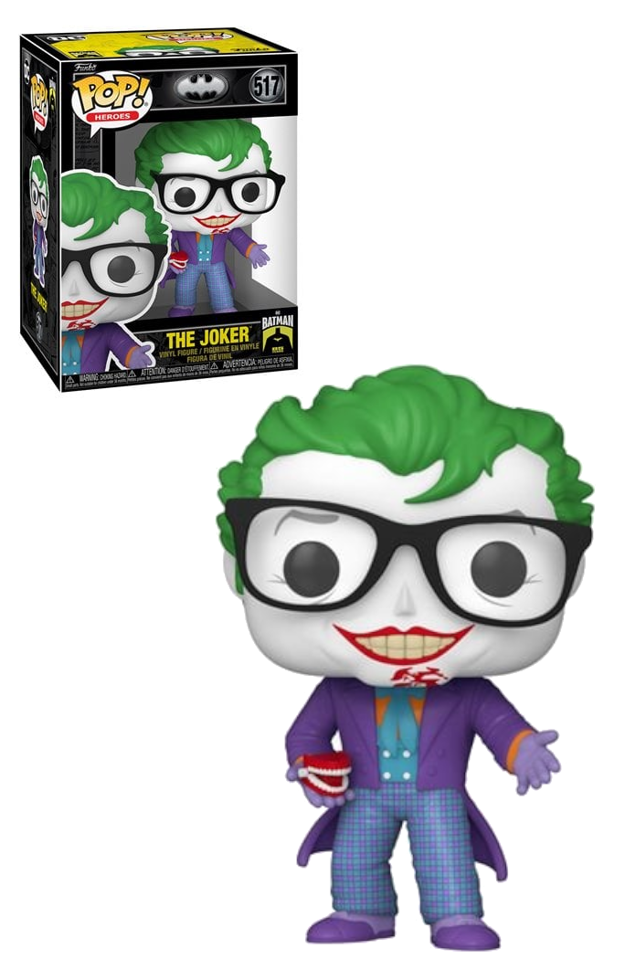 Batman 85th Anniversary The Joker with Teeth Funko Pop Vinyl Figure #517