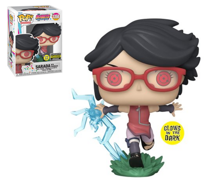 Boruto Sarada with Sharingan Glow-in-the-Dark Pop! Vinyl Figure - EE