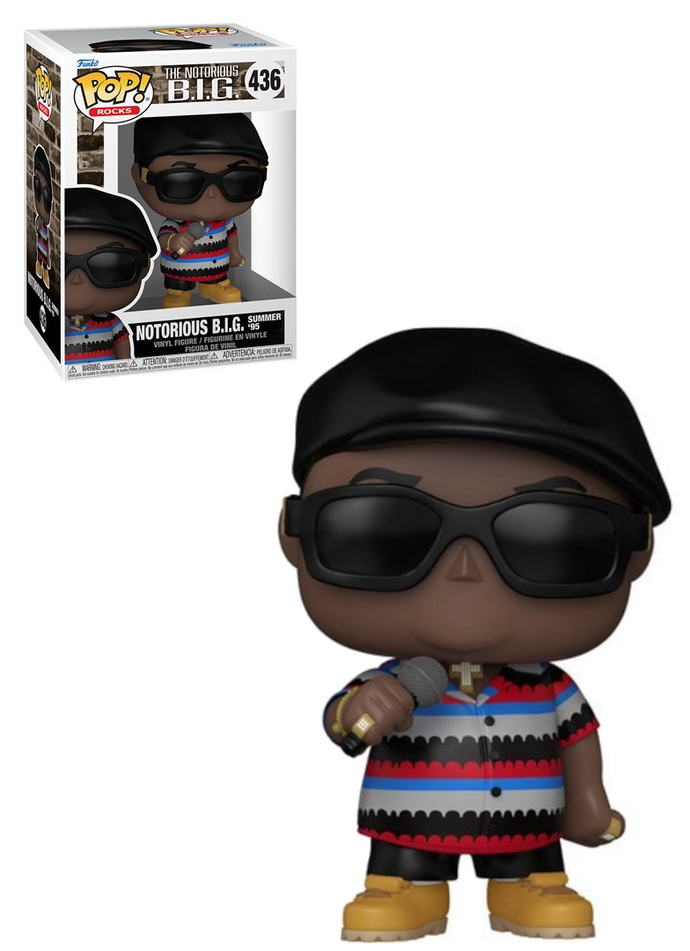 The Notorious B.I.G. Summer '95 Funko Pop Vinyl Figure #436