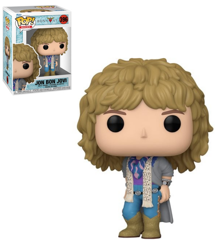 Bon Jovi 1980's Jon Bon Jovi Funko Pop Vinyl Figure #396