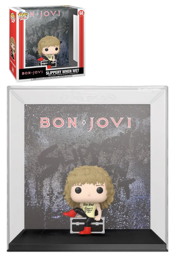 Bon Jovi Slippery When Wet Funko Pop Album Figure # 68 with Case