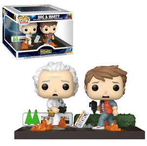 Back to the Future 40th Anniversary Doc & Marty Funko Pop Figure Moment #1846