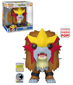Pokemon Entei Jumbo 10-Inch Funko Pop Vinyl Figure #1070 - Con