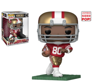 NFL Legends 49ers Jerry Rice Jumbo Funko Pop Vinyl Figure #243