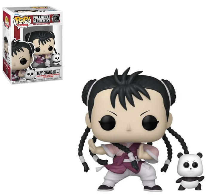 Fullmetal Alchemist: Brotherhood May Chang with Shao May Pop Vinyl Figure and Buddy #1580