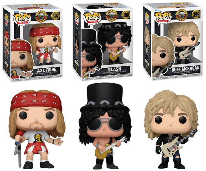 Guns N' Roses Wave 2 Funko Pop Vinyl Figures