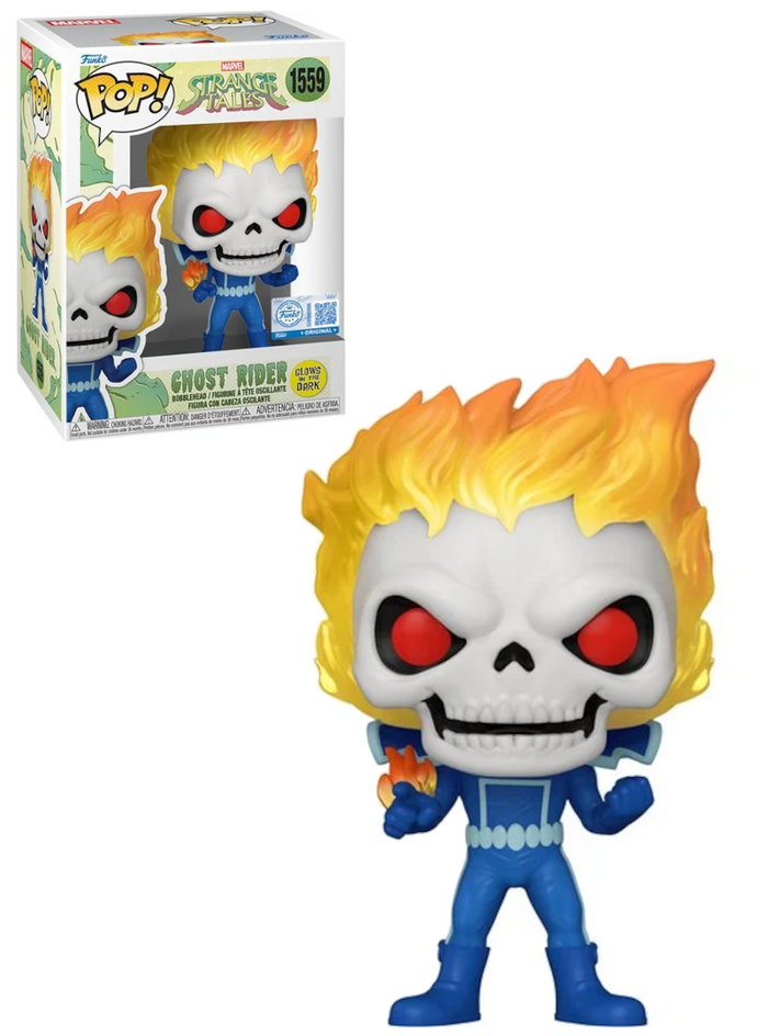 Marvel Strange Tales Ghost Rider Glow-in-the-Dark Funko Pop Vinyl Figure #1559 - EE