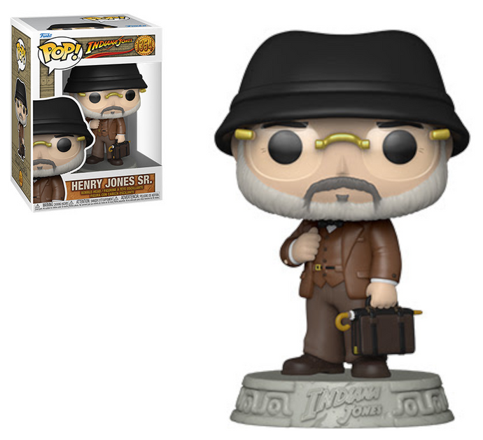 Indiana Jones and the Last Crusade Henry Jones Sr. Pop! Vinyl Figure #1354