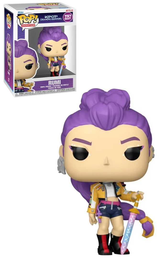 KPop Demon Hunters Rumi Funko Pop Vinyl Figure #2257 – Boobtube