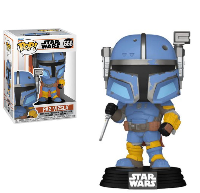 Star Wars: The Mandalorian Paz Vizsla Funko Pop Vinyl Figure #666