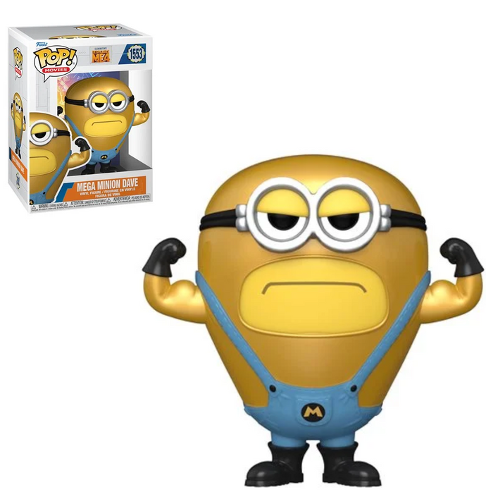 Despicable Me 4 Mega Minion Dave Funko Pop Vinyl Figure #1553