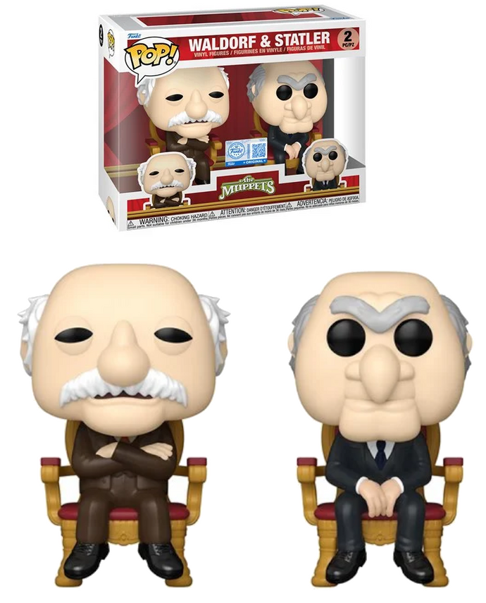 The Muppets Waldorf & Statler Funko Pop Vinyl Figure 2-Pack - Specialty
