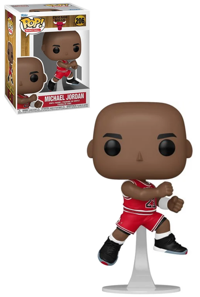 NBA Legends Bulls Michael Jordan 1989 Playoffs Funko Pop Vinyl Figure #206