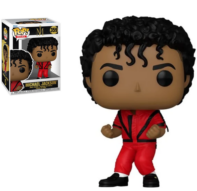  Funko Pop! Rocks: Michael Jackson (Thriller) : Funko Pop!  Rocks: Toys & Games