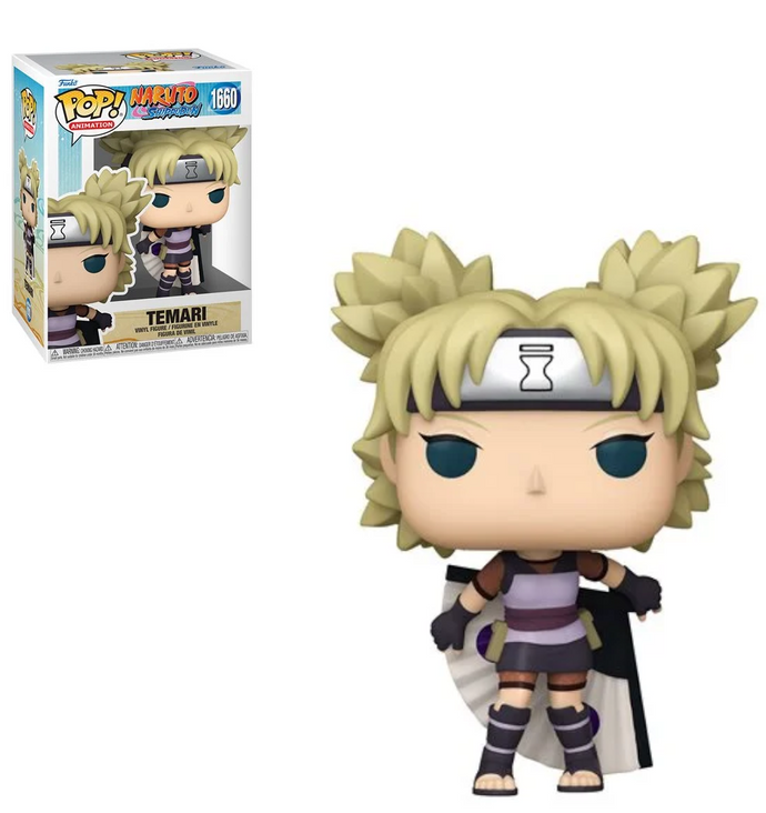 Naruto: Shippuden Temari with Fan Funko Pop Vinyl Figure #1660