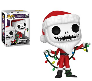 The Nightmare Before Christmas 30th Anniversary Santa Jack Funko Pop Vinyl Figure #1383