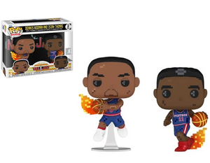 NBA Jam 8-Bit Dennis Rodman & Isiah Thomas Funko Pop! Vinyl Figure 2-Pack