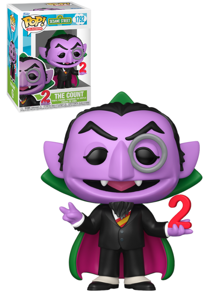 Sesame Street The Count Funko Pop Vinyl Figure #1792