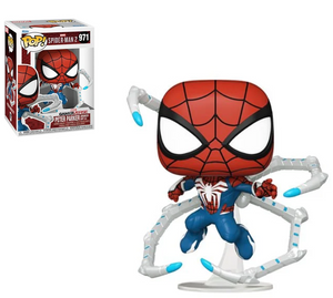 Spider-Man 2 Game Peter Parker Advanced Suit 2.0 Funko Pop Vinyl Figure #971