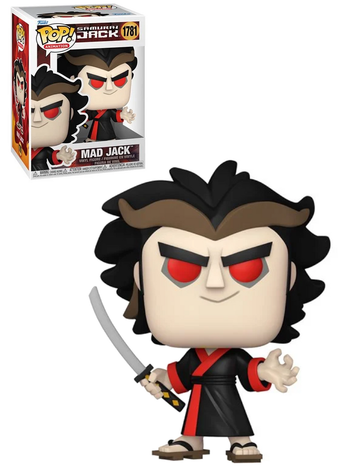 Samurai Jack Mad Jack Funko Pop Vinyl Figure #1781