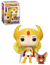 Load image into Gallery viewer, She-Ra: Princess of Power 40th Anniversary She-Ra &amp; Kowl Funko Pop Vinyl Figure #1800
