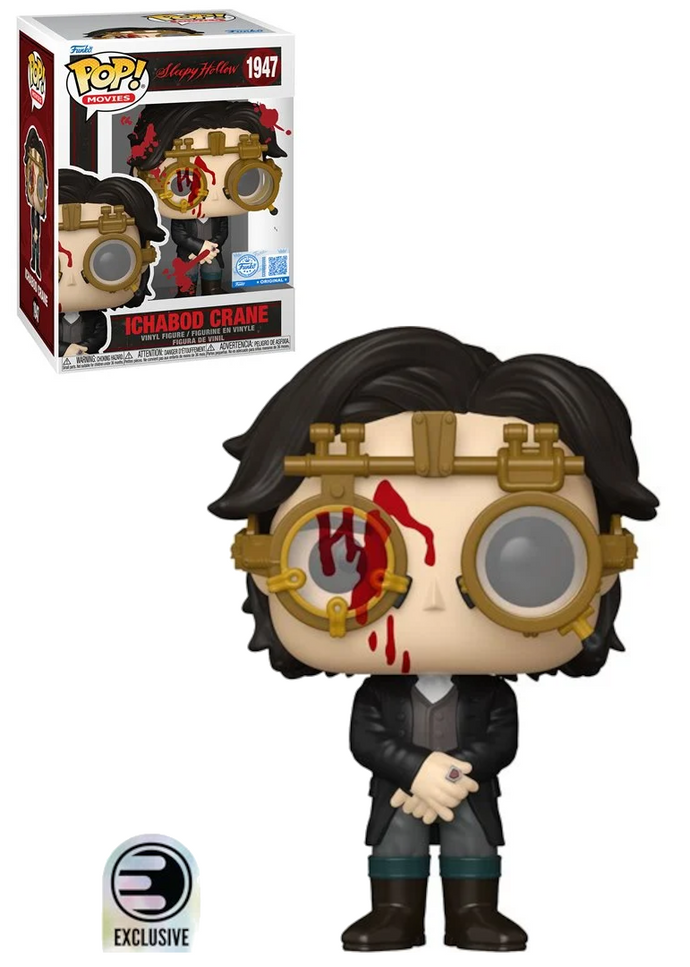 Sleepy Hollow Ichabod Crane Bloody Funko Pop Vinyl Figure #1947 - EE