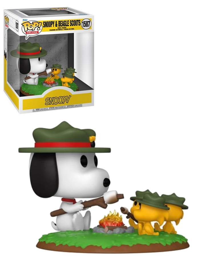 Peanuts Snoopy & Beagle Scouts Deluxe Funko Pop Vinyl Figure #1587