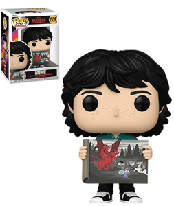 Stranger Things Season 4 Mike with Will's Painting Funko Pop Vinyl Figure #1539