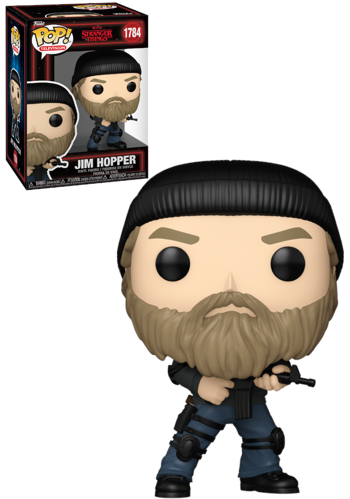 Stranger Things Season 5 Jim Hopper Funko Pop Vinyl Figure #1784