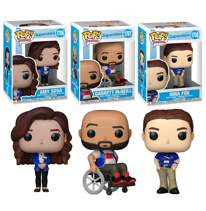 Superstore Funko Pop Vinyl Figures