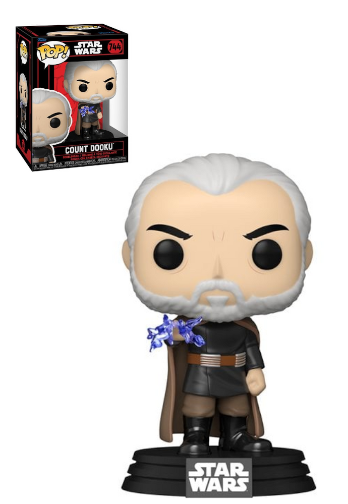 Star Wars Dark Side Count Dooku Funko Pop Vinyl Figure #744