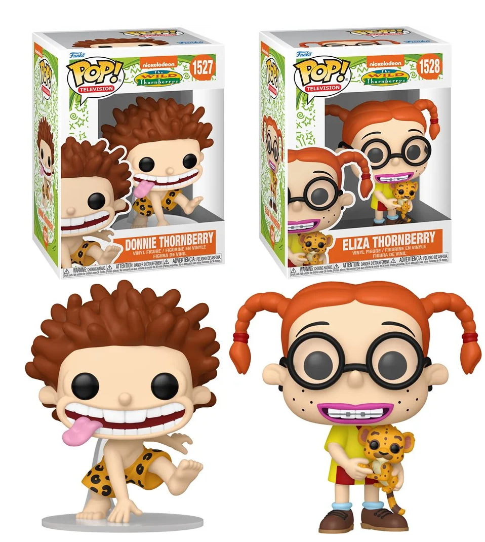 Nickelodeon Rewind Wild Thornberry's Donnie & Eliza Funko Pop