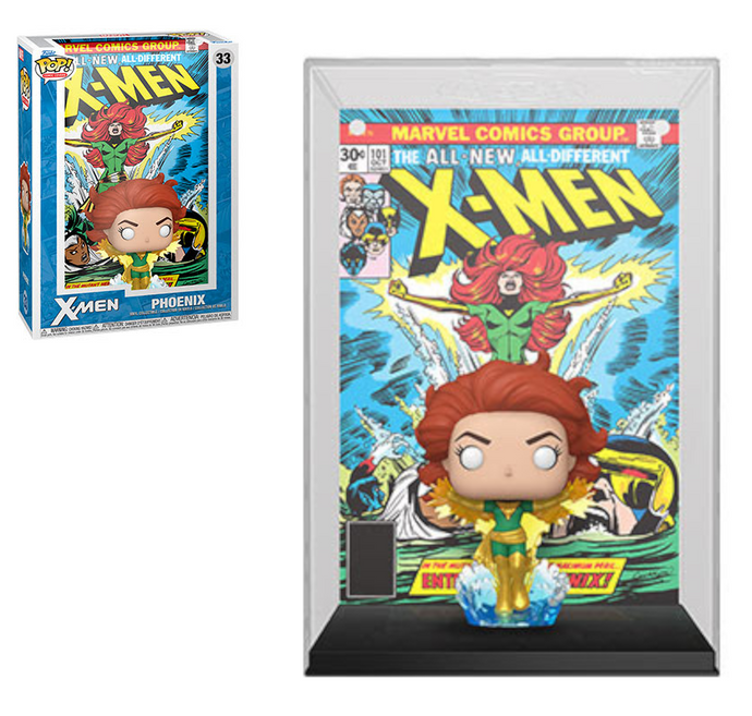 X-Men #101 Phoenix Funko Pop! Comic Cover Figure #33 with Case