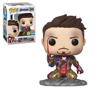 Avengers: Endgame I Am Iron Man GITD Deluxe Pop! Figure PX: