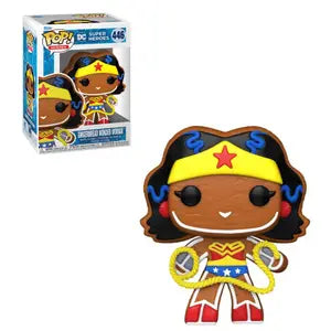 DC Comics Super Heroes Gingerbread Wonder Woman Pop! Vinyl Figure