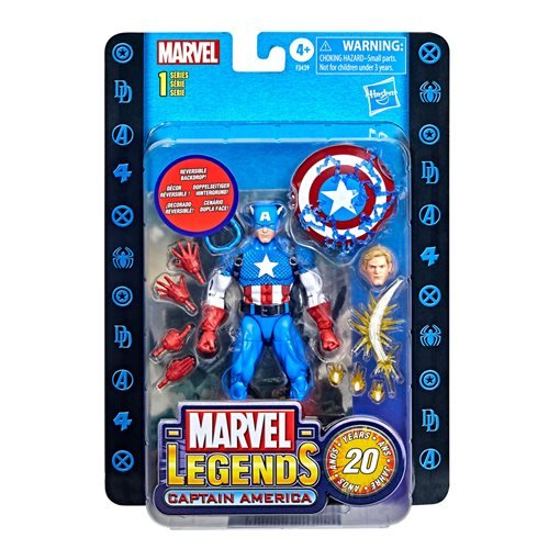 Marvel Legends Retro Captain America 6-Inch Action Figure