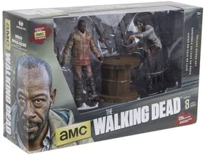 Walking Dead Morgan and Impaled Walker Deluxe Figure Box Set